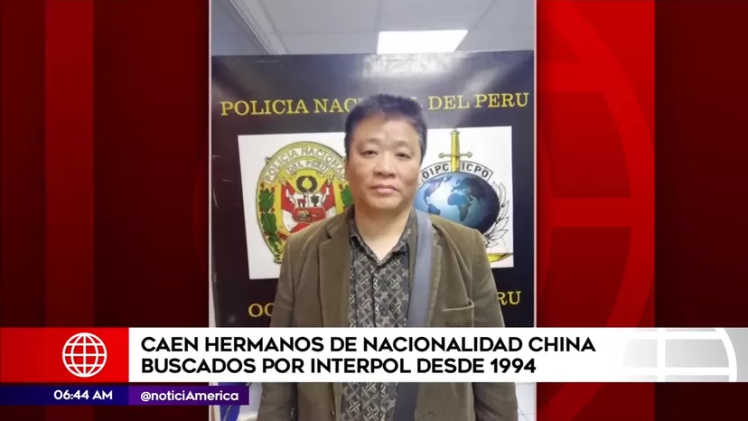 Breña: caen hermanos de nacionalidad china buscados por Interpol desde 1994