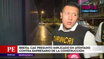 Captura de implicado en asesinato. América Noticias