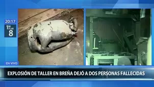 Dos personas murieron, luego de que se registrara una explosión