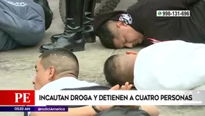 Uno de los detenidos reconoció ser un "burrier".