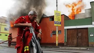 Incendio en Breña. Foto: La República