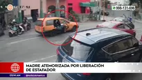 Liberan a estafador en Breña. Foto y video: América Noticias