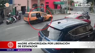 Liberan a estafador en Breña. Foto y video: América Noticias