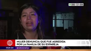 Agresión a familia en Breña. Foto y video: América Noticias