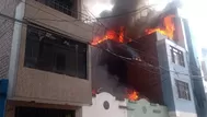 Breña: Se registra incendio de código 2 en vivienda