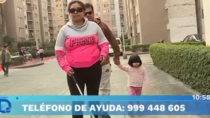 Brisa Mar necesita tratamiento para salvar su vista. Foto y video: América TV