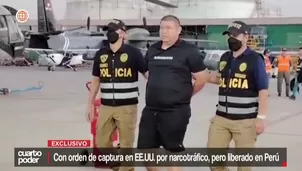 Brucelee Bermudo, acusado de enviar cocaína al Cártel de Sinaloa, fue liberado pese a orden de extradición. Video: Cuarto Poder