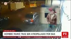Bus atropella y mata a anciano que cruzaba avenida en Lima