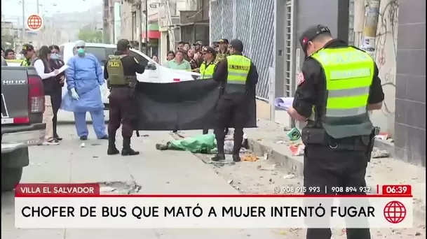 Mujer muere atropellada por bus en Villa El Salvador/ América Noticias Mujer muere atropellada por bus en Villa El Salvador/ América Noticias