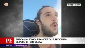 Ciudadano francés desaparecido. Foto y video: América Noticias