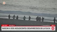 Buscan a dos adolescentes desaparecidos en playa de Ventanilla
