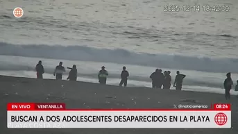 Buscan a dos adolescentes desaparecidos en playa Costa Azul de Ventanilla. Foto y video: América Noticias