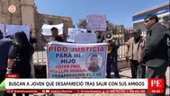 Buscan a joven desaparecido tras salir con amigos en Puno