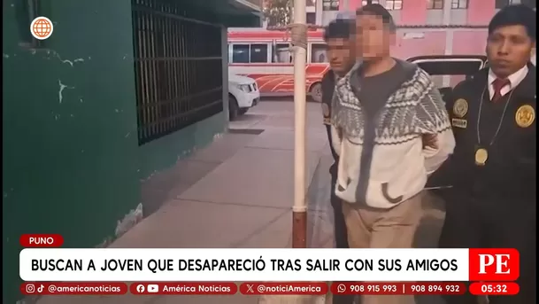 Buscan a joven desaparecido tras salir con amigos en Puno. Foto: América Noticias