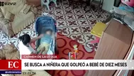 Buscan a niñera que golpeó a bebé de 10 meses