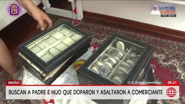 Buscan a padre e hijo por dopar y robar a comerciante en Breña. Foto: América Noticias Buscan a padre e hijo por dopar y robar a comerciante en Breña. Foto: América Noticias
