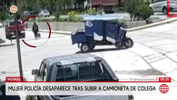 Buscan a policía Marleni Rucana tras desaparecer en Huaraz. Foto: América Noticias