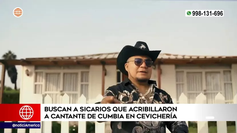 Buscan a sicarios que acribillaron a cantante de cumbia, Jaime Carmona