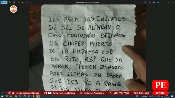 Unidades no salen a trabajar tras atentado en San Juan de Lurigancho. Foto: América Noticias