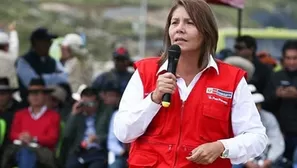 Ministra Paola Bustamante se refirió a la reforma política. Foto: Andina