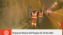 Los trabajos se realizaron durante la madrugada 