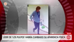 Cabecilla de Los Pulpos habría cambiado su apariencia física. Foto y video: Unidad de investigación