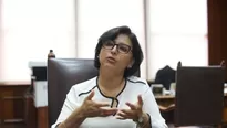 Sylvia Cáceres, ministra de Trabajo y Promoción del Empleo / Foto: Archivo El Comercio