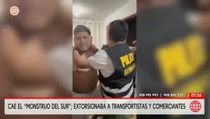 Según las autoridades, alias Chon manejaba desde las sombras a "Los Amigos del Sur"