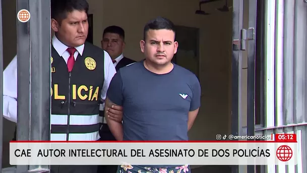 Cae autor intelectual del asesinato de dos policías en Huaycán. Foto: América Noticias