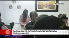 Cae banda de extorsionadores liderada por una mujer