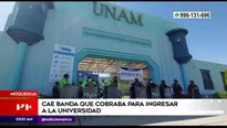 Entre los detenidos figuran dos funcionarios de la Universidad Nacional de Moquegua.