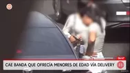 Cae banda que ofrecía a menores de edad vía delivery