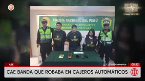 Cae banda que robaba en cajeros automáticos. Foto y video: Unidad de investigación
