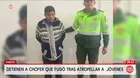 Cae chofer que huyó tras atropellar a universitarios en Pasco
