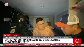 Detienen a miembro de “Los Faites del Este” en operativo en Ate. Foto y video: AN