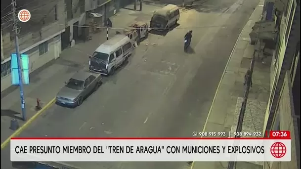 Extorsionador vinculado al Tren de Aragua cayó tras ataques en Lima/ América Noticias Extorsionador vinculado al Tren de Aragua cayó tras ataques en Lima/ América Noticias