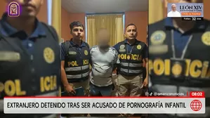 El intervenido permanece bajo detención preliminar judicial / Video: América Noticias