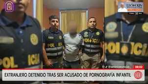 El intervenido permanece bajo detención preliminar judicial / Video: América Noticias