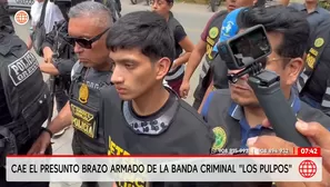 Los Pulpos son considerados una de las organizaciones criminales más peligrosas / Video: América Noticias