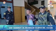 Cae "Juanka": El sicario de 14 años del Callao. Foto y video: Domingo al día