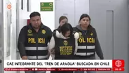 Cae mujer integrante del Tren de Aragua buscada en Chile