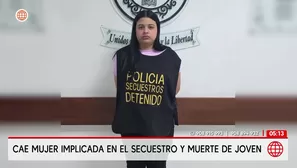 Cae mujer por secuestro y muerte de joven en Cañete. Foto y video: América Noticias