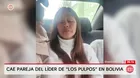 Cae pareja del líder de Los Pulpos en Bolivia