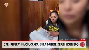 Cae pepera involucrada en la muerte de un ingeniero en Miraflores. Foto y video: Unidad de investigación