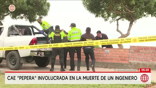 Cae pepera involucrada en la muerte de un ingeniero en Miraflores. Foto: Unidad de investigación