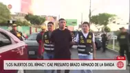 Cae presunto complice de la organización 'Los Injertos del Rímac'