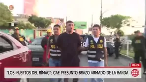 Cae presunto complice de la organización 'Los Injertos del Rímac'/ América Noticias
