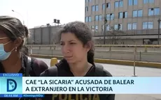 Cae "La Sicaria" acusada de balear a extranjero en La Victoria - Noticias de huaco-de-la-fertilidad