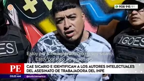 Cae sicario e identifican a autores intelectuales del asesinato de trabajadora del INPE. Foto y video: Unidad de investigación