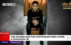 Cae sicario que fue contratado para asesinar a Chacalón Jr. - Noticias de entidades-publicas